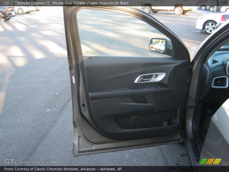 Mocha Steel Metallic / Light Titanium/Jet Black 2012 Chevrolet Equinox LT