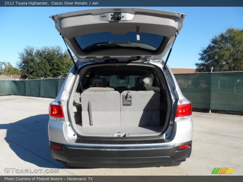 Classic Silver Metallic / Ash 2012 Toyota Highlander