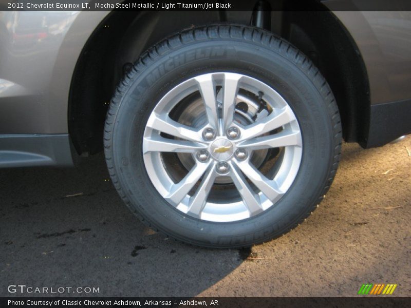 Mocha Steel Metallic / Light Titanium/Jet Black 2012 Chevrolet Equinox LT