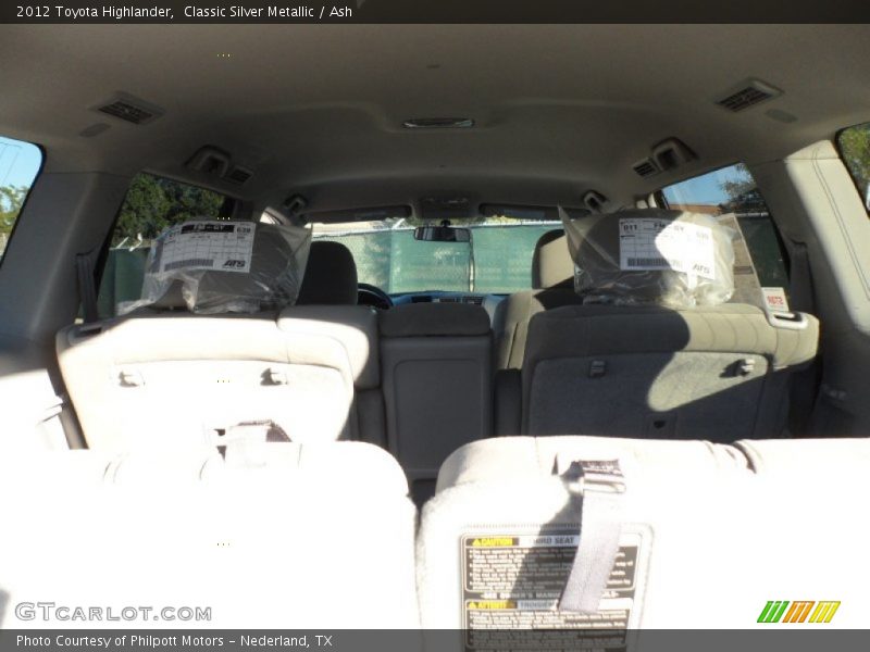 Classic Silver Metallic / Ash 2012 Toyota Highlander