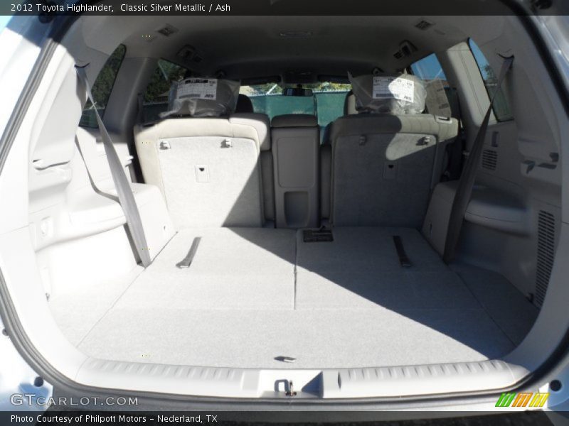 Classic Silver Metallic / Ash 2012 Toyota Highlander