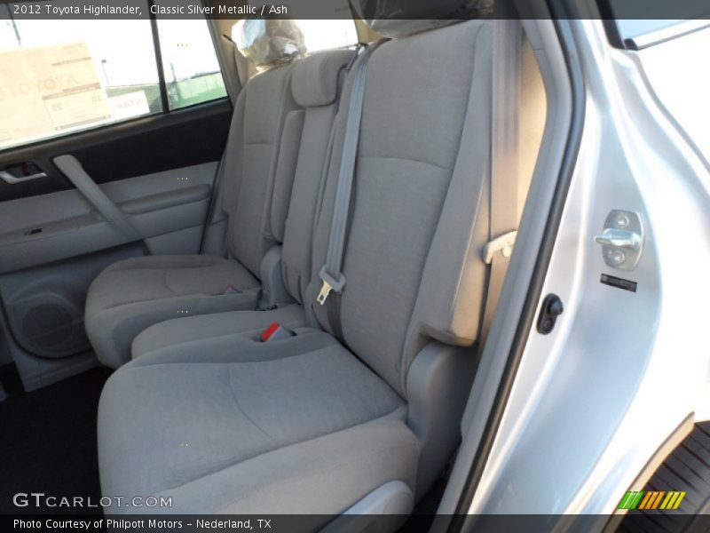 Classic Silver Metallic / Ash 2012 Toyota Highlander