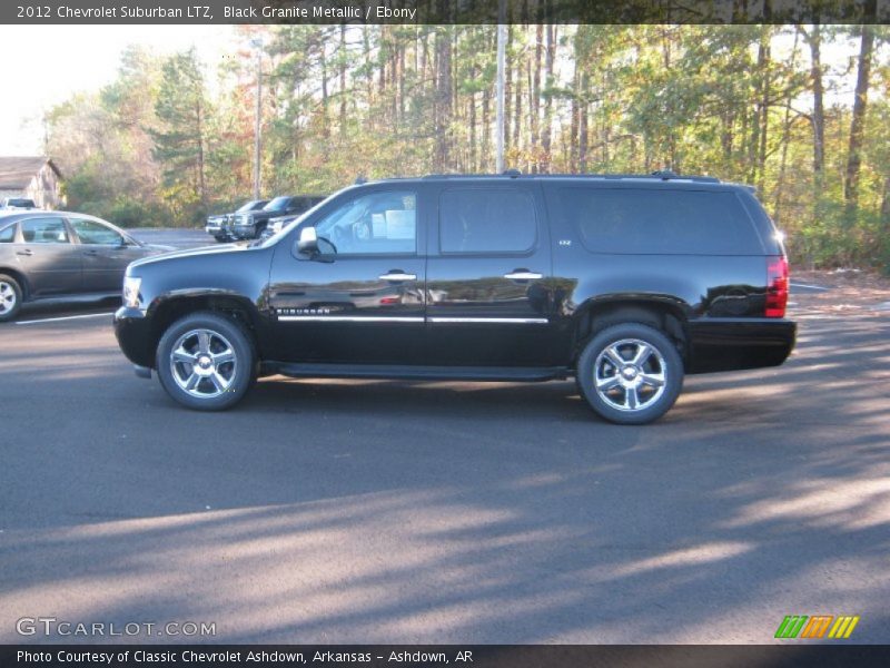  2012 Suburban LTZ Black Granite Metallic