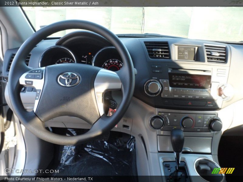 Classic Silver Metallic / Ash 2012 Toyota Highlander