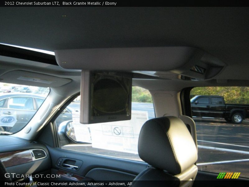 Black Granite Metallic / Ebony 2012 Chevrolet Suburban LTZ