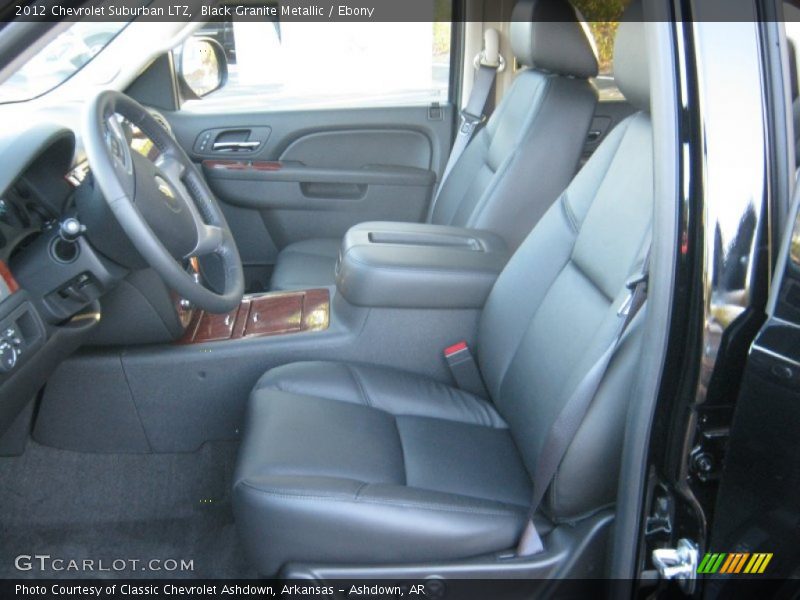  2012 Suburban LTZ Ebony Interior