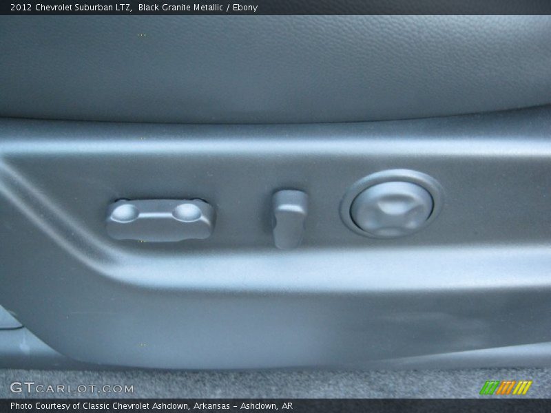 Black Granite Metallic / Ebony 2012 Chevrolet Suburban LTZ