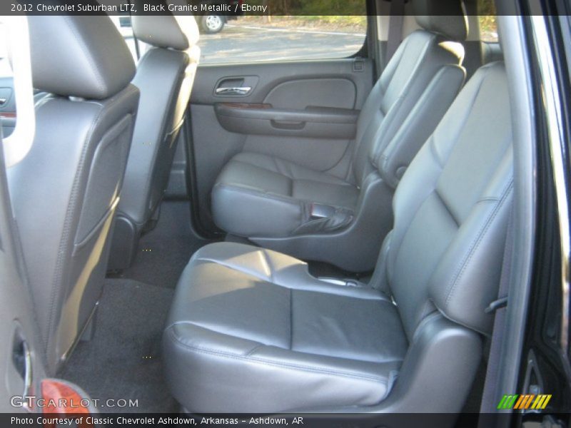 Black Granite Metallic / Ebony 2012 Chevrolet Suburban LTZ