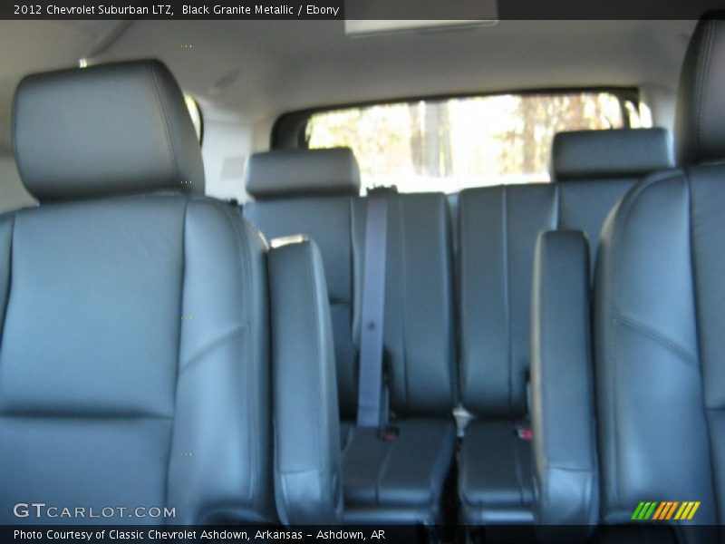 Black Granite Metallic / Ebony 2012 Chevrolet Suburban LTZ