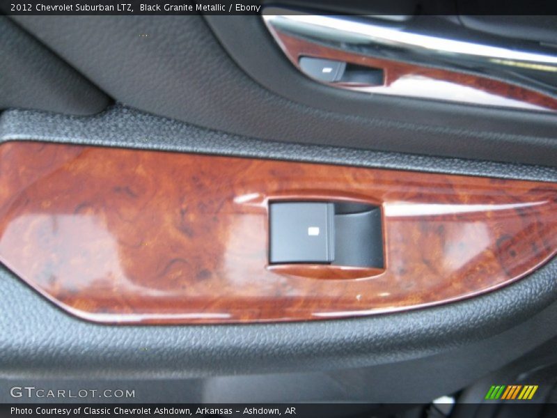 Black Granite Metallic / Ebony 2012 Chevrolet Suburban LTZ