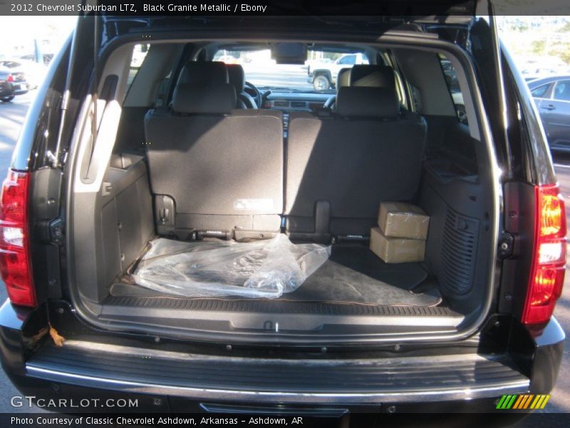 Black Granite Metallic / Ebony 2012 Chevrolet Suburban LTZ