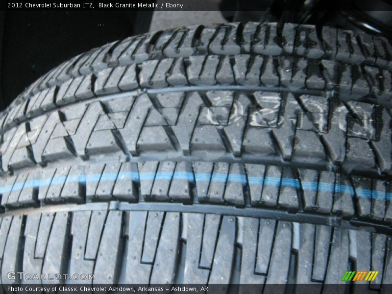 Black Granite Metallic / Ebony 2012 Chevrolet Suburban LTZ