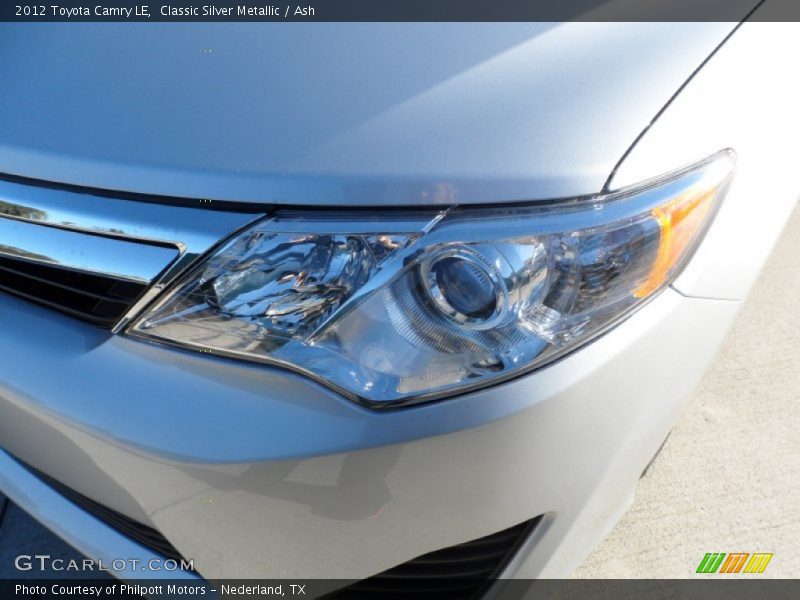 Classic Silver Metallic / Ash 2012 Toyota Camry LE