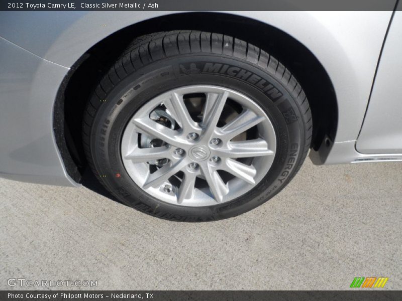 Classic Silver Metallic / Ash 2012 Toyota Camry LE