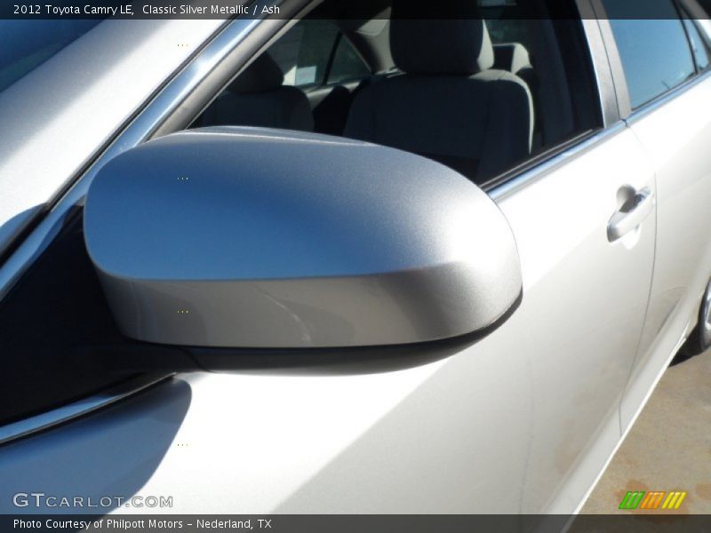 Classic Silver Metallic / Ash 2012 Toyota Camry LE