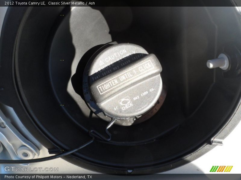 Classic Silver Metallic / Ash 2012 Toyota Camry LE