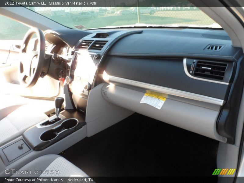 Classic Silver Metallic / Ash 2012 Toyota Camry LE
