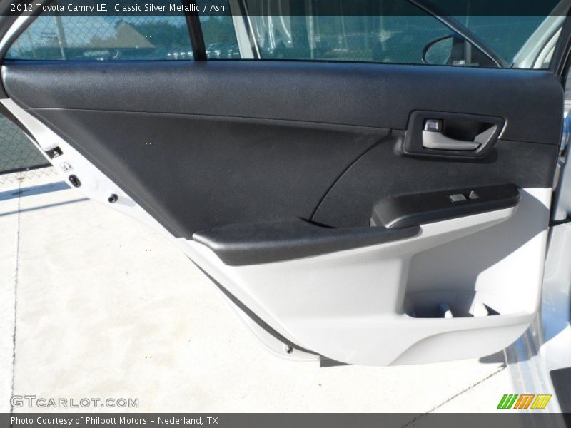 Classic Silver Metallic / Ash 2012 Toyota Camry LE