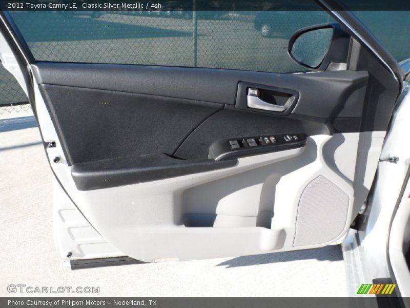 Classic Silver Metallic / Ash 2012 Toyota Camry LE