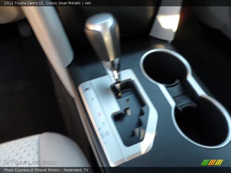 Classic Silver Metallic / Ash 2012 Toyota Camry LE