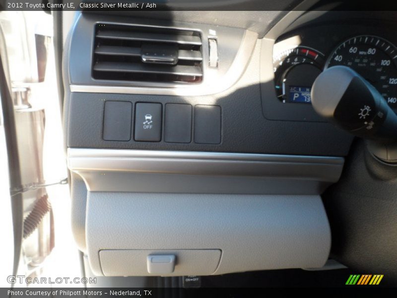Classic Silver Metallic / Ash 2012 Toyota Camry LE