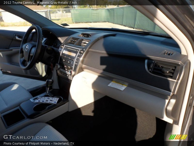 Magnetic Gray Metallic / Ash 2012 Toyota Camry L