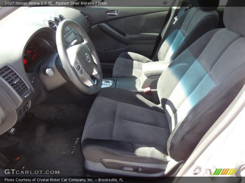 Radiant Silver Metallic / Frost 2007 Nissan Altima 3.5 SE