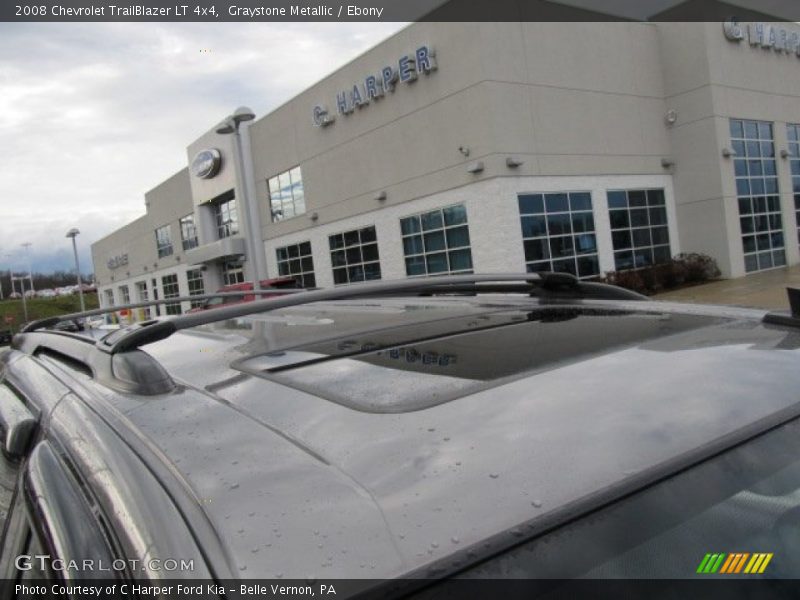 Graystone Metallic / Ebony 2008 Chevrolet TrailBlazer LT 4x4