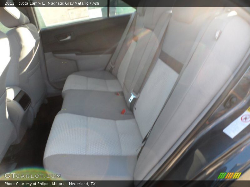 Magnetic Gray Metallic / Ash 2012 Toyota Camry L