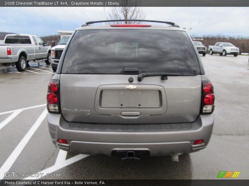 Graystone Metallic / Ebony 2008 Chevrolet TrailBlazer LT 4x4