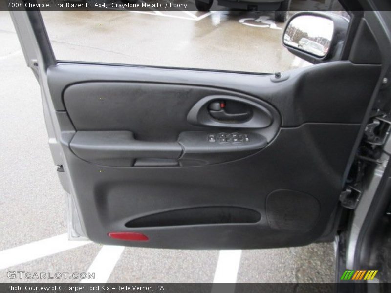 Graystone Metallic / Ebony 2008 Chevrolet TrailBlazer LT 4x4