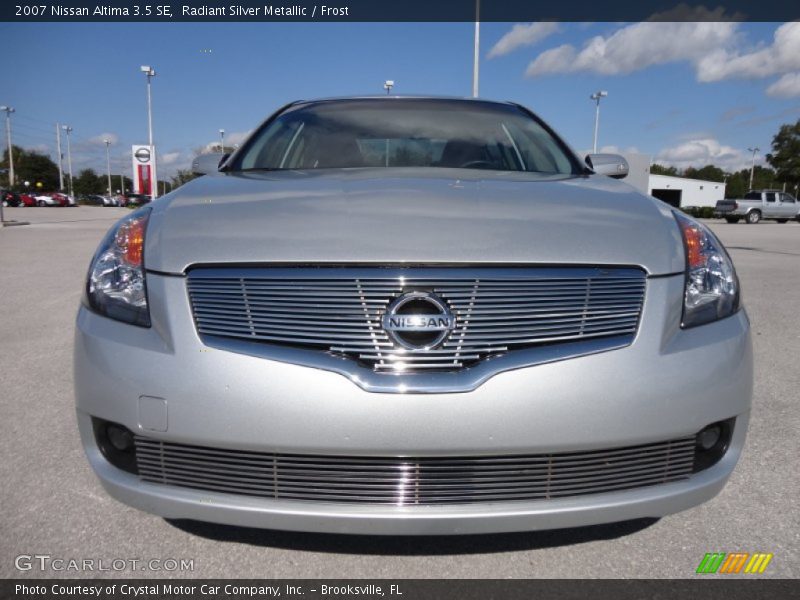 Radiant Silver Metallic / Frost 2007 Nissan Altima 3.5 SE