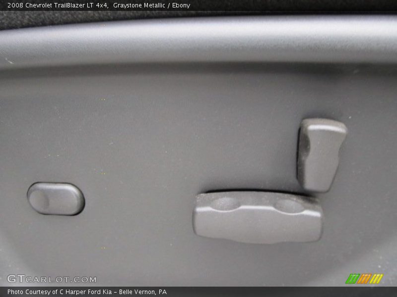 Graystone Metallic / Ebony 2008 Chevrolet TrailBlazer LT 4x4