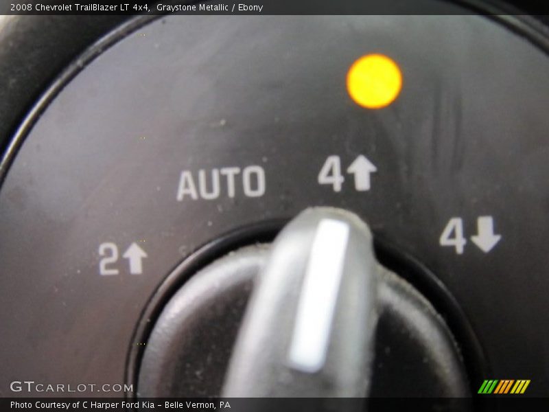 Graystone Metallic / Ebony 2008 Chevrolet TrailBlazer LT 4x4