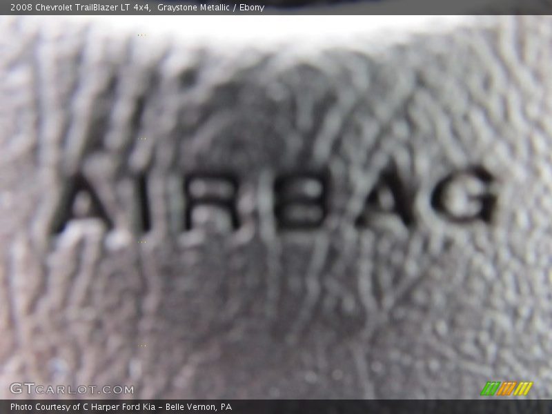 Graystone Metallic / Ebony 2008 Chevrolet TrailBlazer LT 4x4