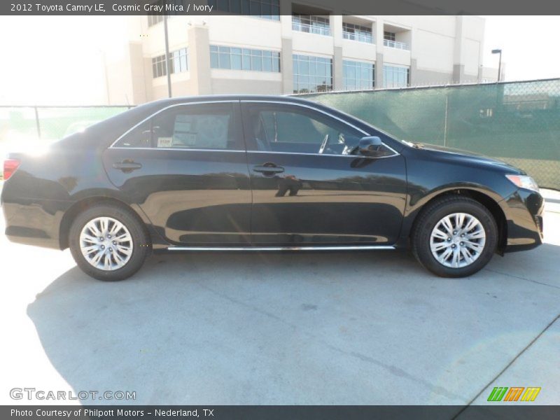 Cosmic Gray Mica / Ivory 2012 Toyota Camry LE