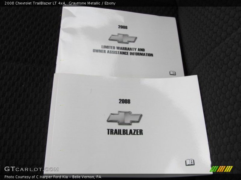 Graystone Metallic / Ebony 2008 Chevrolet TrailBlazer LT 4x4