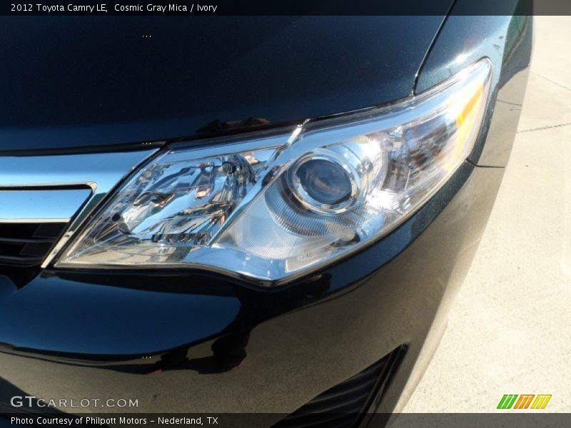 Cosmic Gray Mica / Ivory 2012 Toyota Camry LE