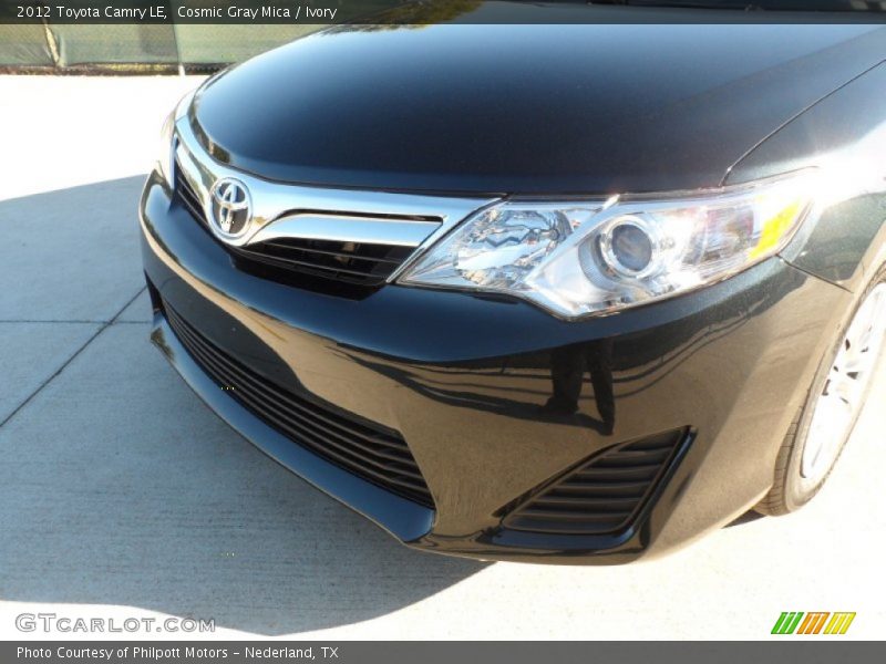 Cosmic Gray Mica / Ivory 2012 Toyota Camry LE