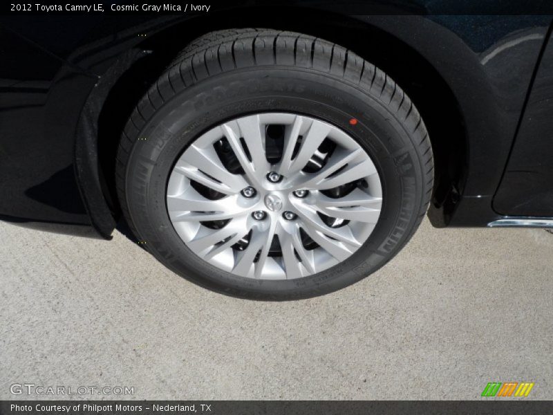 Cosmic Gray Mica / Ivory 2012 Toyota Camry LE