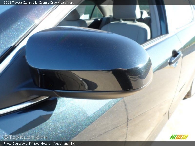 Cosmic Gray Mica / Ivory 2012 Toyota Camry LE