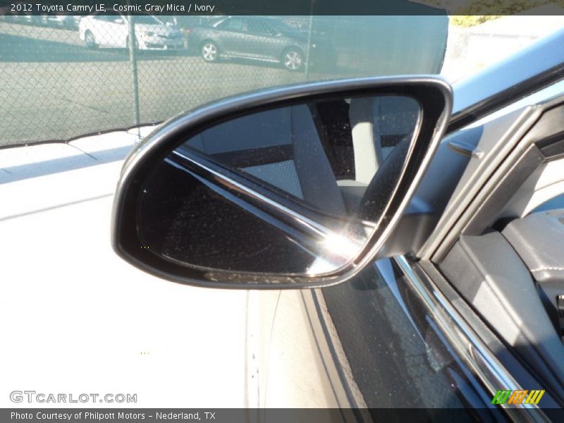 Cosmic Gray Mica / Ivory 2012 Toyota Camry LE