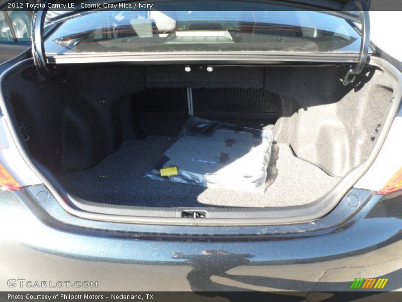 Cosmic Gray Mica / Ivory 2012 Toyota Camry LE