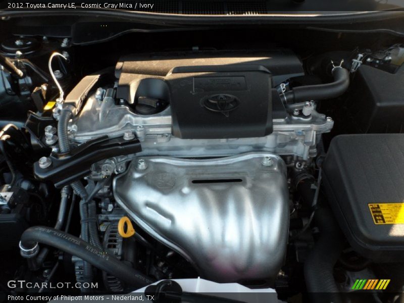 Cosmic Gray Mica / Ivory 2012 Toyota Camry LE