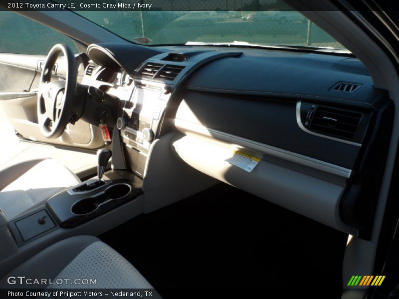 Cosmic Gray Mica / Ivory 2012 Toyota Camry LE