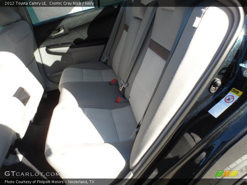 Cosmic Gray Mica / Ivory 2012 Toyota Camry LE