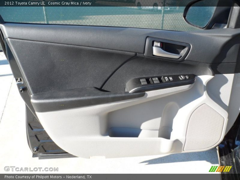Cosmic Gray Mica / Ivory 2012 Toyota Camry LE