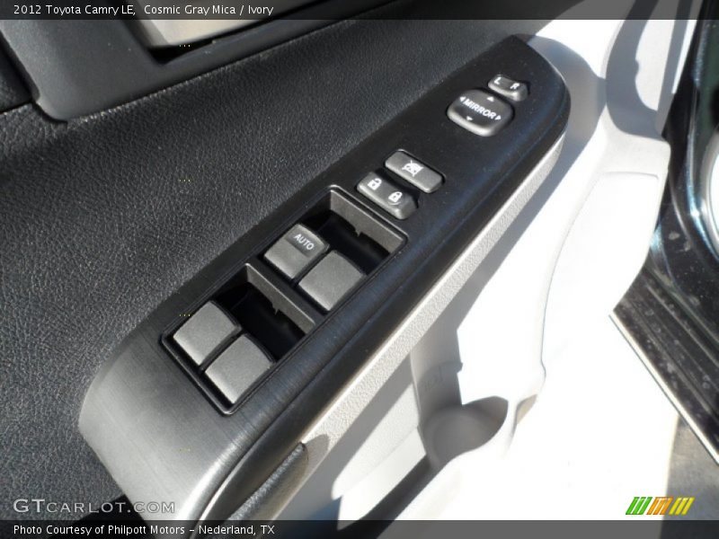 Cosmic Gray Mica / Ivory 2012 Toyota Camry LE
