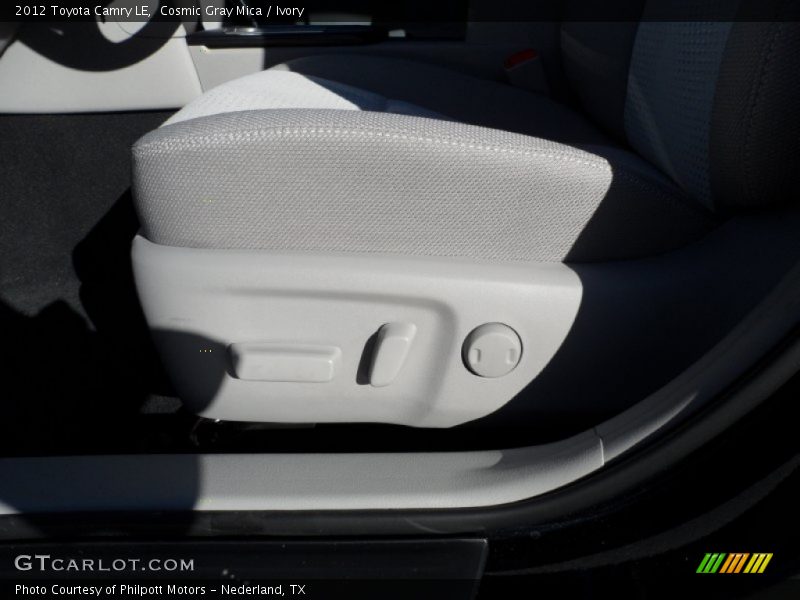 Cosmic Gray Mica / Ivory 2012 Toyota Camry LE