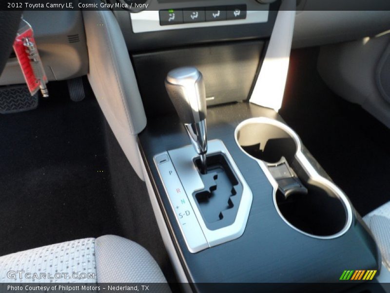 Cosmic Gray Mica / Ivory 2012 Toyota Camry LE